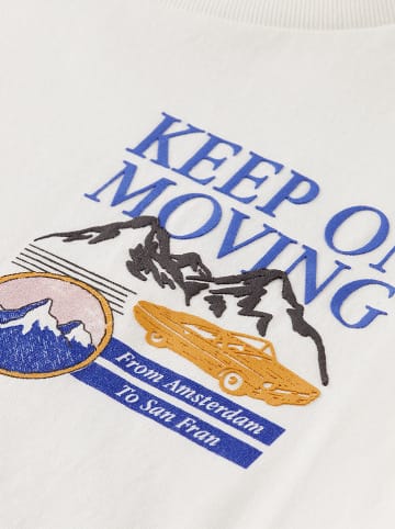 Scotch & Soda Longsleeve wit/meerkleurig