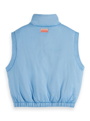Scotch & Soda Weste in Hellblau/ Bunt