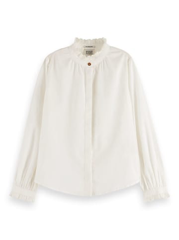 Scotch & Soda Bluse in Weiß