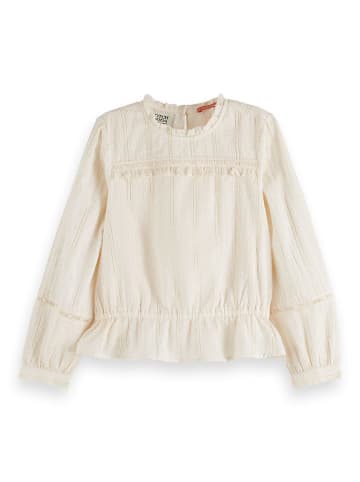 Scotch & Soda Bluse in Creme