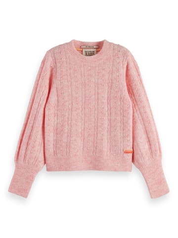 Scotch & Soda Sweter w kolorze jasnoróżowym