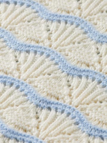 Scotch & Soda Pullover in Hellblau/ Creme
