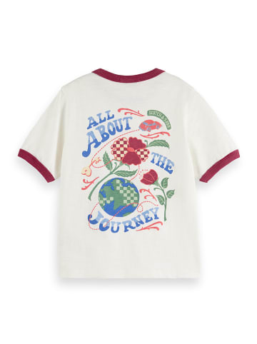 Scotch & Soda Shirt in Weiß/ Bunt