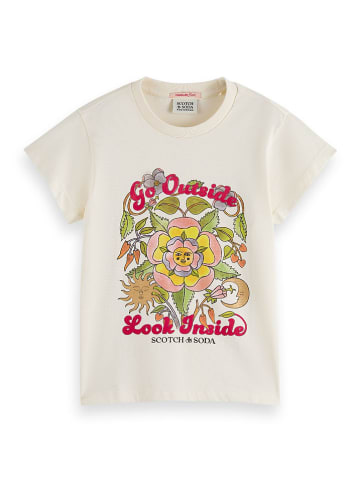 Scotch & Soda Shirt crème/meerkleurig