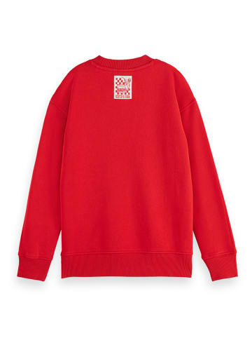 Scotch & Soda Sweatshirt in Rot