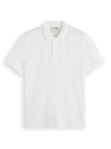 Scotch & Soda Koszulka polo w kolorze białym