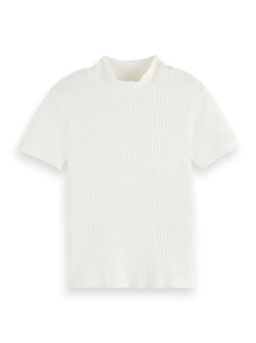 Scotch & Soda Koszulka w kolorze białym