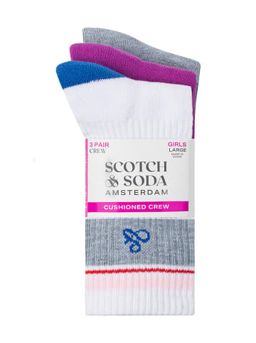 Scotch & Soda Skarpety (3 pary) ze wzorem