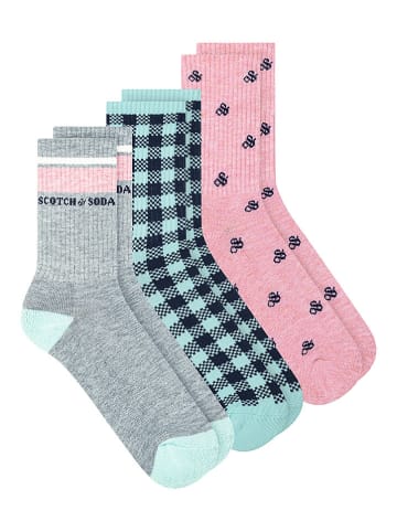 Scotch & Soda 3er-Set: Socken in Bunt