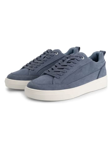 TRAVELIN' Leder-Sneakers "Carlisle" in Dunkelblau
