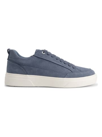 TRAVELIN' Leder-Sneakers "Carlisle" in Dunkelblau