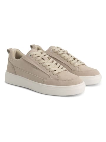 TRAVELIN' Leder-Sneakers "Carlisle" in Beige
