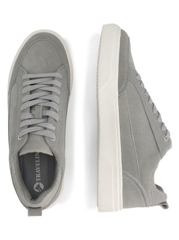 TRAVELIN' Leder-Sneakers "Croydon" in Grau