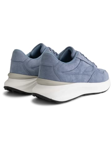 TRAVELIN' Leder-Sneakers "Ramsgate" in Blau