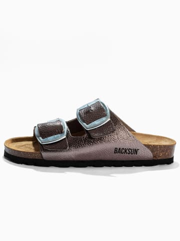 BACKSUN Slippers "Londrina" paars