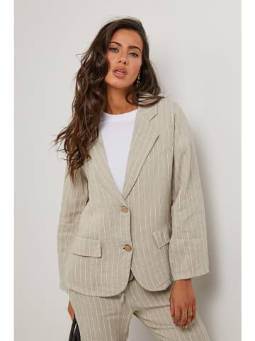 Le Monde du Lin Leinen-Blazer in Beige