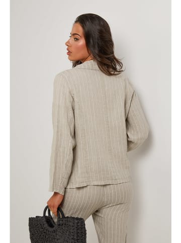 Le Monde du Lin Leinen-Blazer in Beige