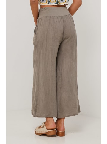 Le Monde du Lin Leinen-Hose in Beige