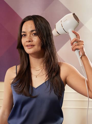 Philips Haartrockner ''Prestige'' in in Weiß/ Beige