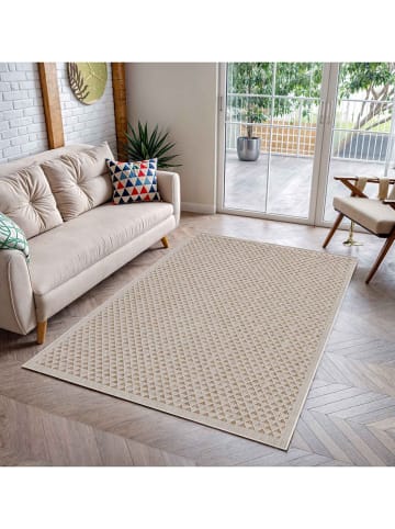 ABERTO DESIGN Dywan w kolorze beżowym