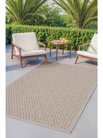 ABERTO DESIGN Kurzflor-Teppich in Beige