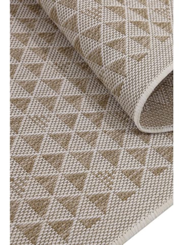 ABERTO DESIGN Kurzflor-Teppich in Beige