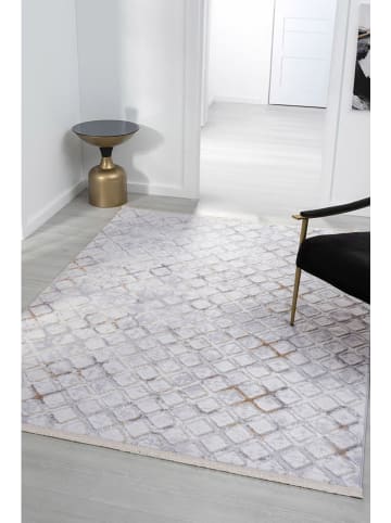 ABERTO DESIGN Laagpolig tapijt beige