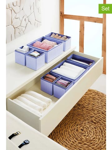ABERTO DESIGN 4-delige set: lade-organizers blauw