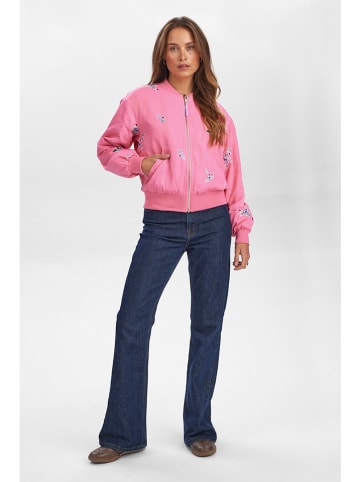 NÜMPH Blouson in Pink/ Bunt