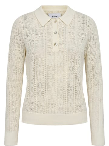 NÜMPH Poloshirt in Creme