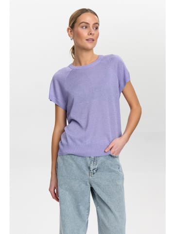 NÜMPH Strickshirt in Flieder