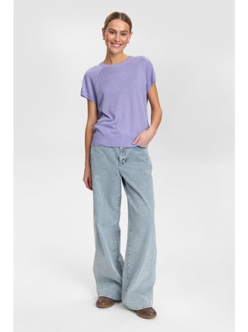 NÜMPH Gebreid shirt lila