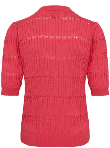 NÜMPH Gebreid shirt rood