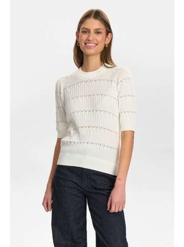 NÜMPH Strickshirt in Creme