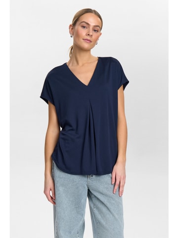 NÜMPH Bluse in Dunkelblau