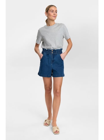 NÜMPH Jeansshorts in Blau