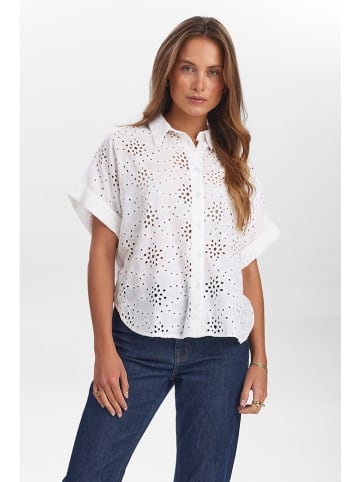 NÜMPH Blouse wit