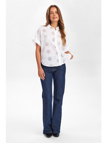 NÜMPH Blouse wit