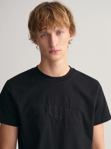 Gant Shirt in Schwarz