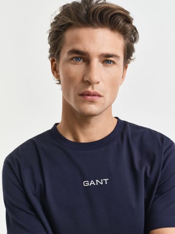 Gant Koszulka w kolorze granatowym