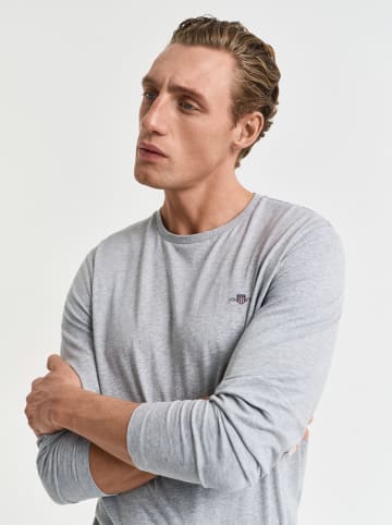 Gant Longsleeve in Grau