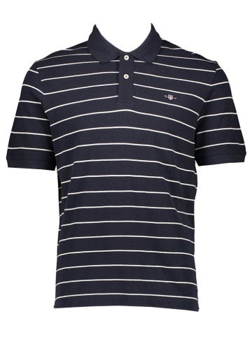 Gant Koszulka polo w kolorze granatowo-białym