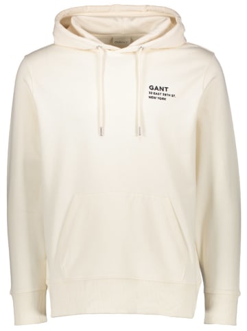 Gant Hoodie in Creme