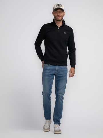 Petrol Sweatshirt in Schwarz
