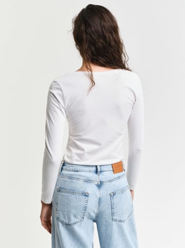 Gant Longsleeve in Weiß