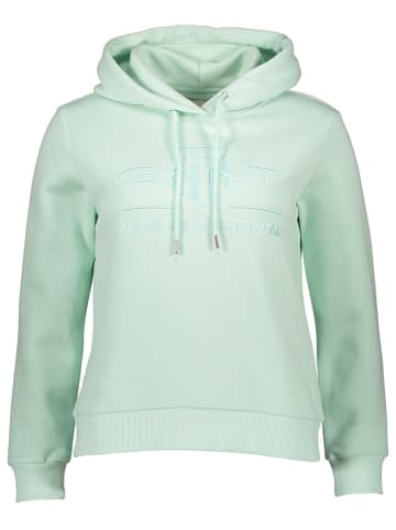 Gant Hoodie in Türkis