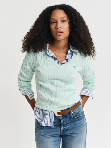 Gant Pullover in Türkis