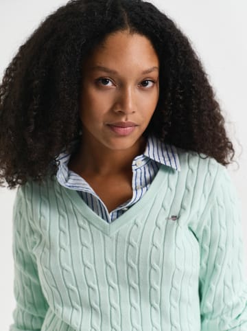 Gant Pullover in Türkis