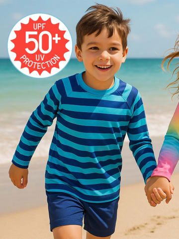 Denokids Zwemshirt blauw
