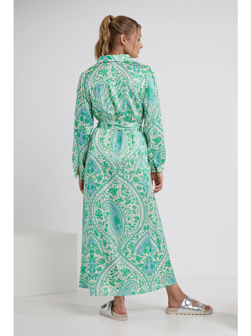 Josephine & Co Kleid "Dahlia" in Grün/ Blau/ Creme